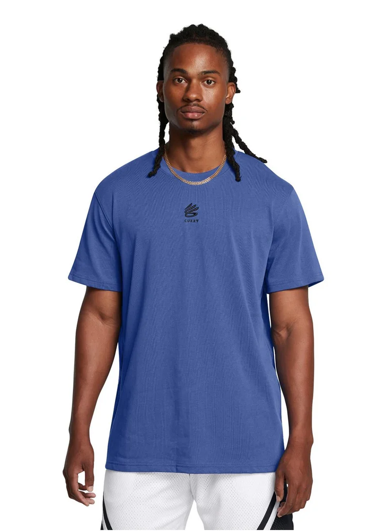 UNDER ARMOUR Curry Heavyweight Logo T-shirt