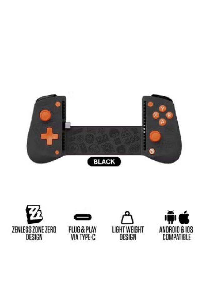 غايمز وحدة تحكم ألعاب محمولة GameSir X5 Lite إصدار Zenless Zone Zero بمنفذ USB-C لهواتف Android و iPhone - Image 1