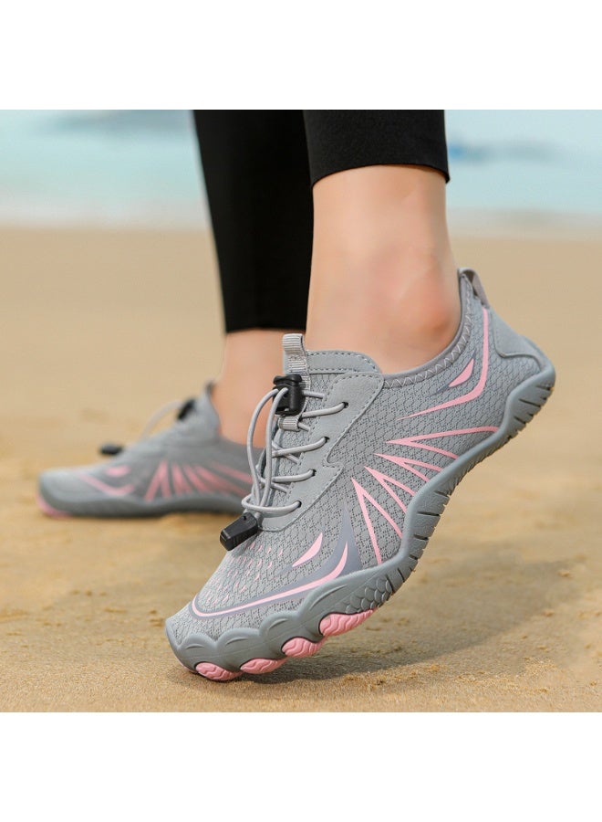 Women Water Shoes Men Barefoot Shoes Breathable Swimming Shoes Shoes Water Sports Shoes Quick-Drying Five-Finger Upstream Shoes