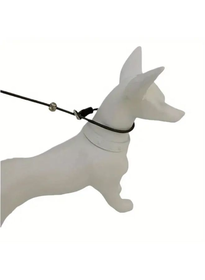 Red Thick 5mm P Collar Size L Anti Pull Training Neck Cover For Dogs Walking - Image 3