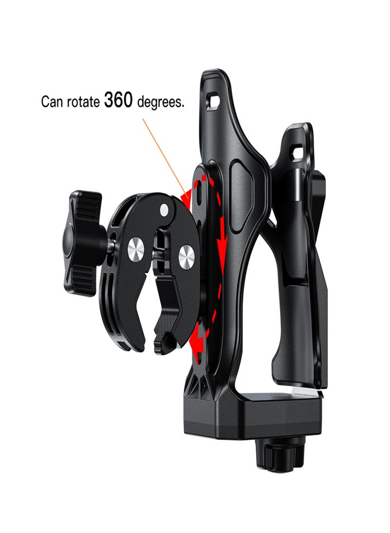 Kewig Bike Water Bottle Holder Rotatable Motorcycle Drink Holder Bicycle Water Bottle Mount Cage Fits Bike Stroller Motorcycle - Image 5
