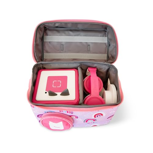 Tonies Listen & Go Travel Bag - Secure Protection for your Toniebox, Headphones, Charging Station, and 7 Characters - Over the Rainbow - Image 3