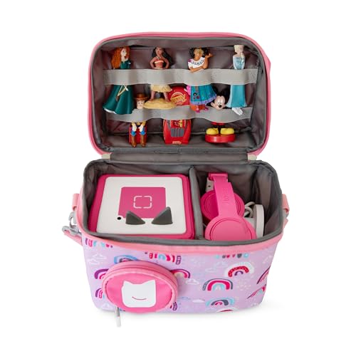 Tonies Listen & Go Travel Bag - Secure Protection for your Toniebox, Headphones, Charging Station, and 7 Characters - Over the Rainbow - Image 1