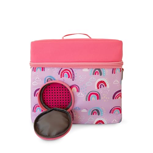 Tonies Listen & Go Travel Bag - Secure Protection for your Toniebox, Headphones, Charging Station, and 7 Characters - Over the Rainbow - Image 5