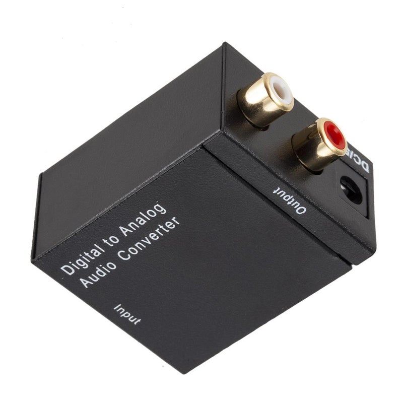 Digital to Analog Audio Converter Switch Box V5899_P Black - Image 3