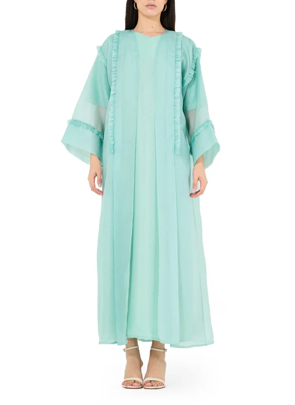 Amri Ruffled Jalabiya