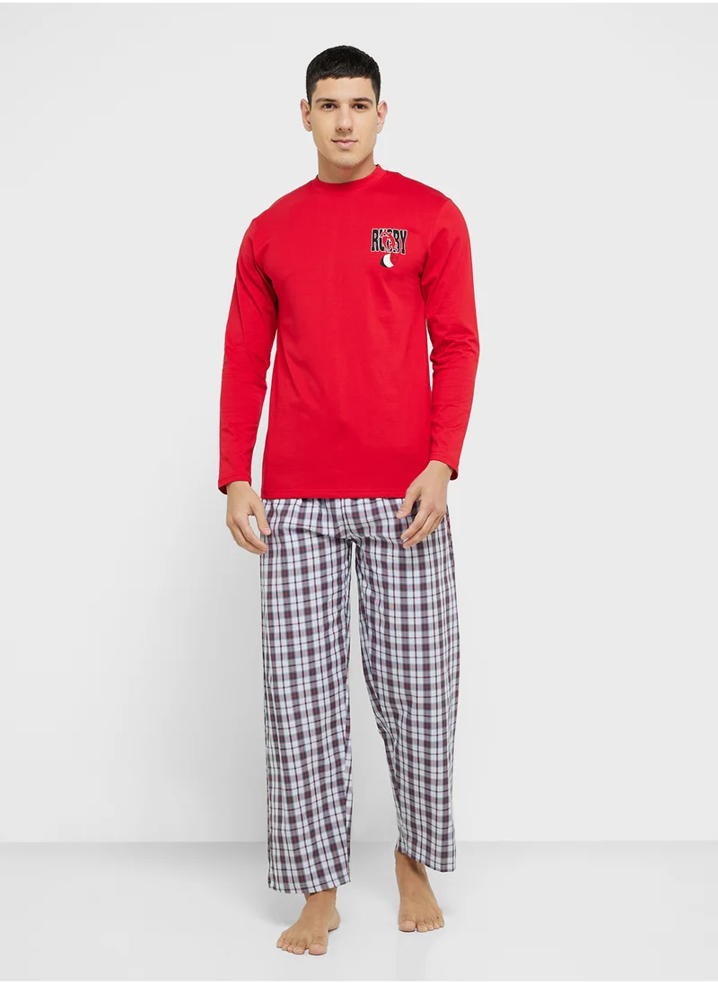 Robert Wood Nightwear T-Shirt & Pants Sets