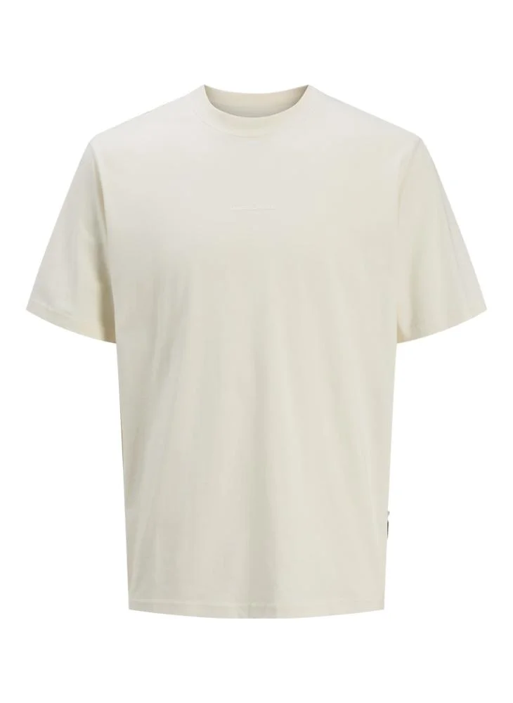 JACK & JONES Jcolido Aop Back Print Crew Neck T-Shirt