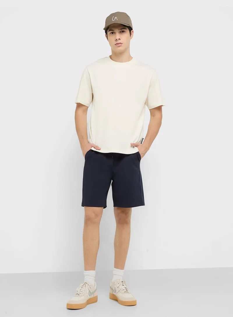 JACK & JONES Aop Back Print Regular Fit T-Shirt