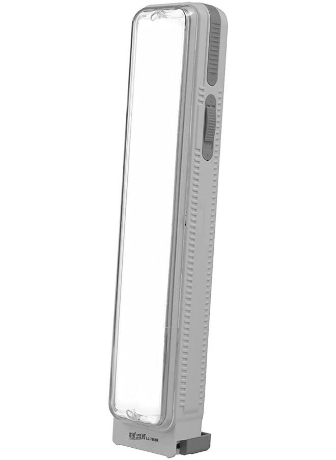 Generic - LED flashlight, emergency lamp LL-7603R, 2 bulbs, white - Image 1