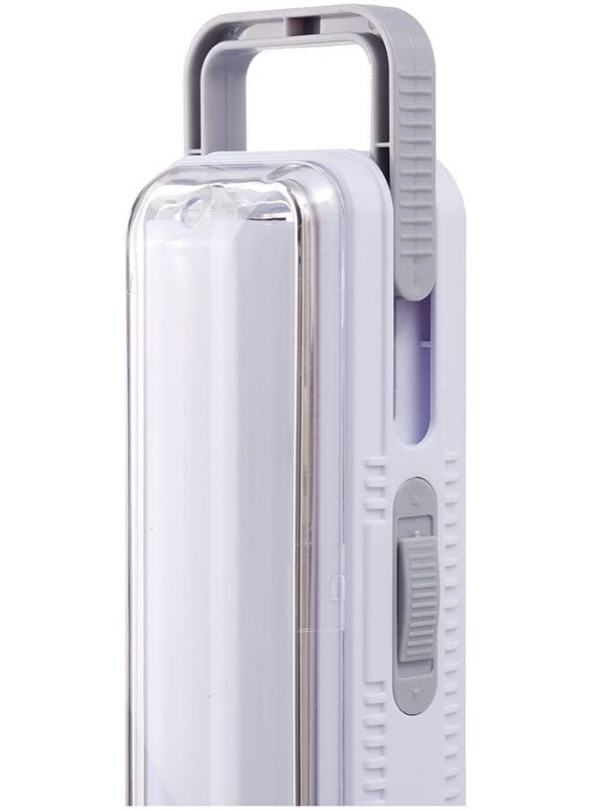 Generic - LED flashlight, emergency lamp LL-7603R, 2 bulbs, white - Image 1