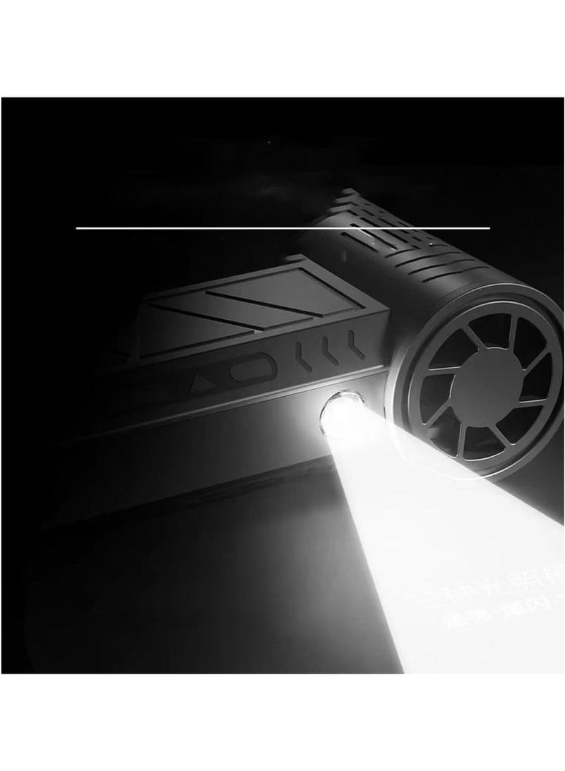 Bukela Cordless Handheld Powerful Blower, Electronic Air Blower, Cordless Leaf Blower, Air Blower Jet Fan LED Turbo Blower Turbo Violent Brushless Fan Outdoor Portable Mini Handheld Dryer - Image 2