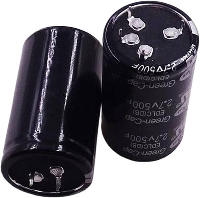 klarako2.7V 500F Cylindrical Ultra Super Farad Capacitor klarakoHigh Power Capacitance Supercap klarako35X60MM klarakoOne Piece klarakoBlack klarako4Pin - Image 2