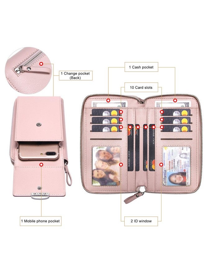 كوكو حقيبة كروس صغيرة من كوكو، محفظة للهاتف المحمول مع فتحات لبطاقات الائتمان للنساء - Image 3