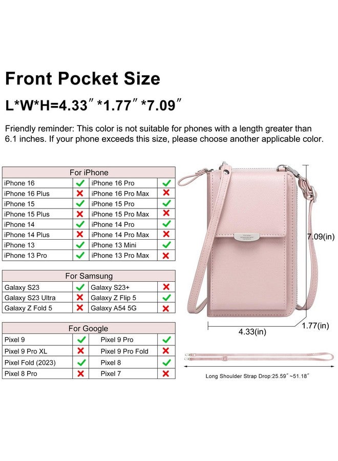 كوكو حقيبة كروس صغيرة من كوكو، محفظة للهاتف المحمول مع فتحات لبطاقات الائتمان للنساء - Image 2