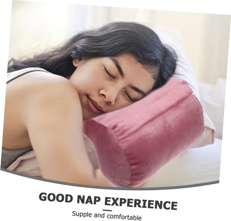Supple Nap Pillow for Comfortable Face Down Sleeping Ergonomic Office Cushion for Travel School Use Thick Memory Design for Napping at Desk Home - Image 3