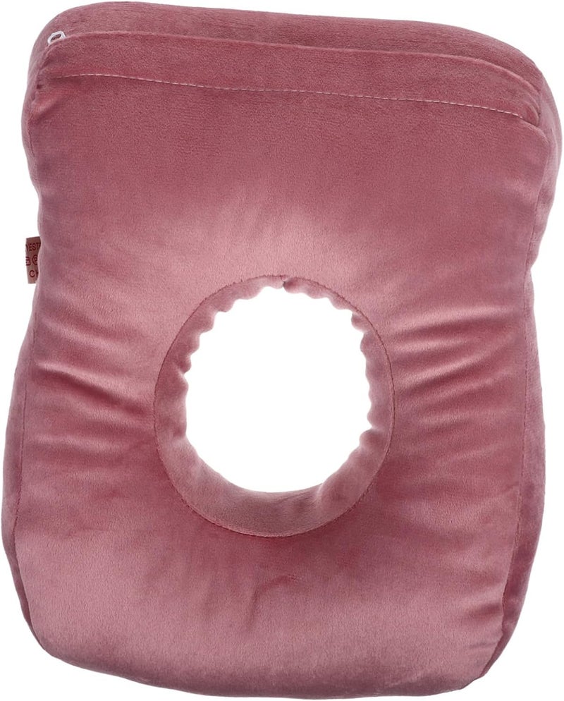 Supple Nap Pillow for Comfortable Face Down Sleeping Ergonomic Office Cushion for Travel School Use Thick Memory Design for Napping at Desk Home - Image 1