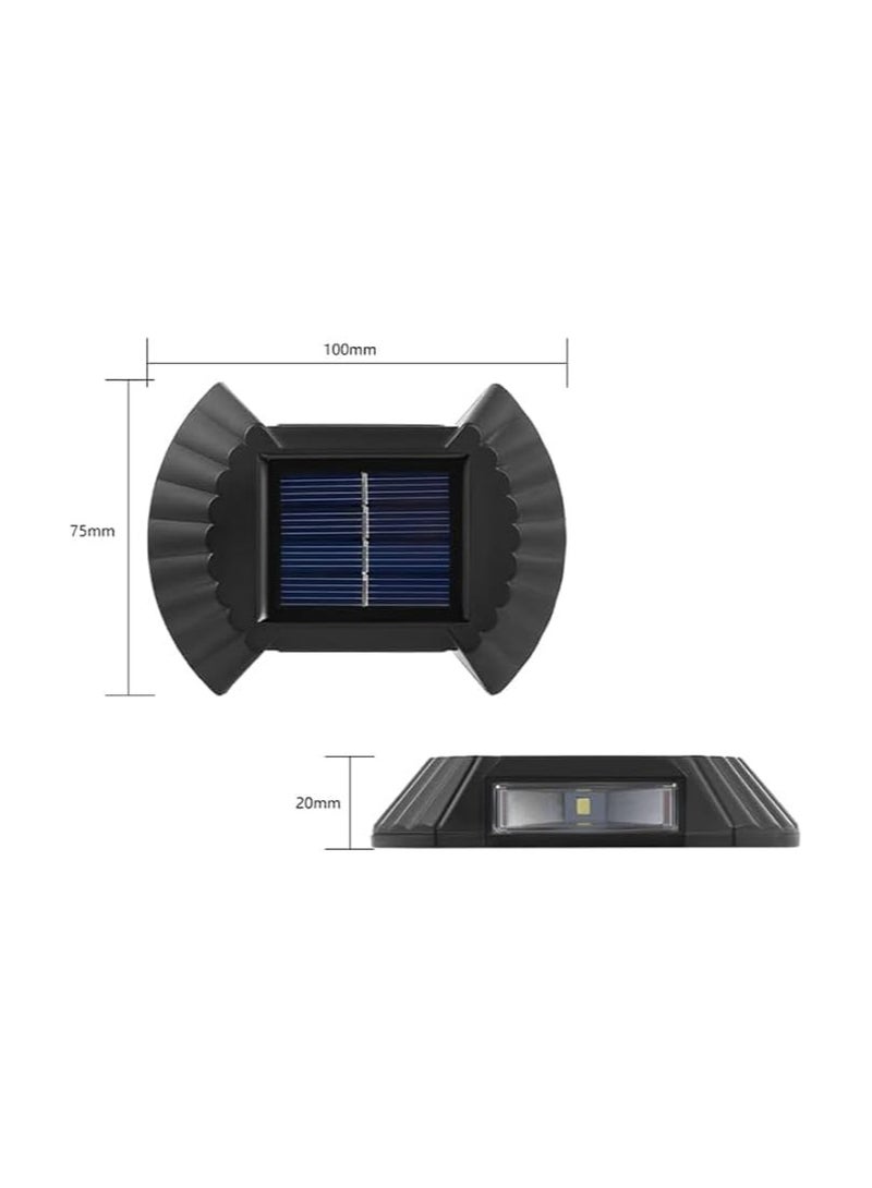 مجموعة من 4 مصابيح خارجية مقاومة للماء تعمل بالطاقة الشمسية - Image 3