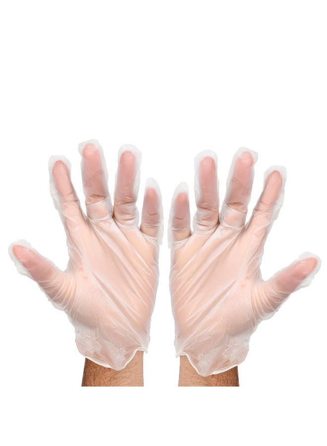 Packwell vinyl Gloves clear powder free Medium 100 pcs - Image 5