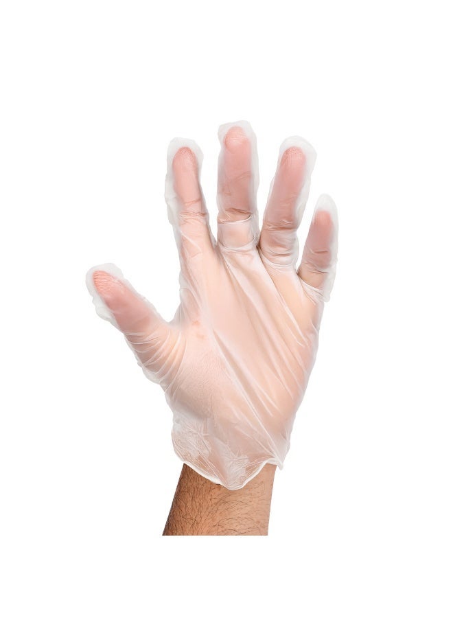 Packwell vinyl Gloves clear powder free Medium 100 pcs - Image 4