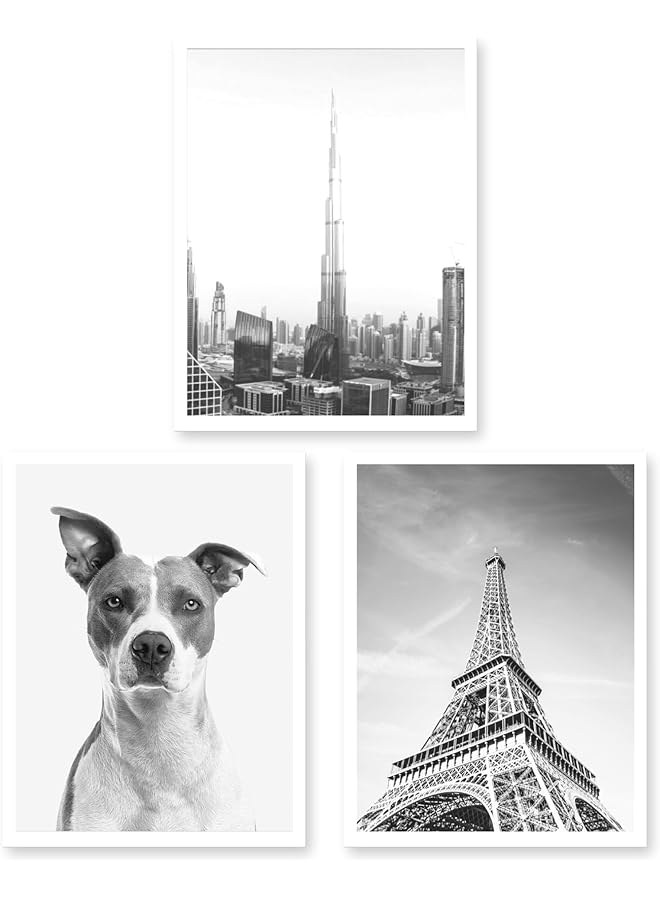 The Bros 3 Pack wall art Frames with glass, 8.5x11 inches frame A4 frame Front Opening Artwork Frames for home wall decor Art, Holds 50 Pcs - Photography Display, kids art frame & Storage.Picture display - Image 1