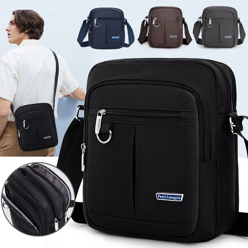 New Nylon Business Shoulder Bag Men'S Bag Outdoor Leisure Men'S Messenger Bag - Image 2