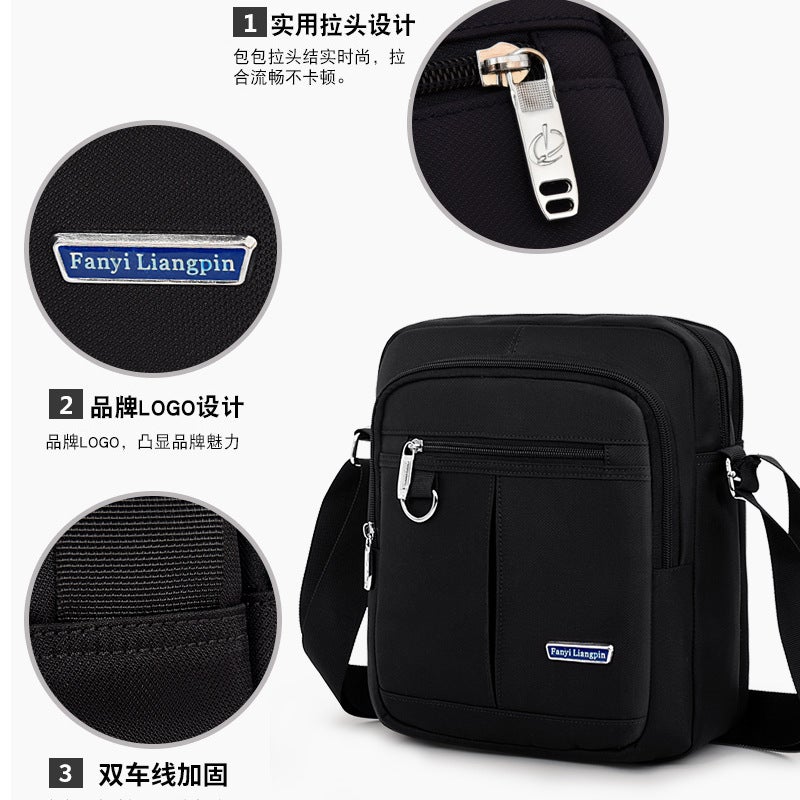 New Nylon Business Shoulder Bag Men'S Bag Outdoor Leisure Men'S Messenger Bag - Image 5
