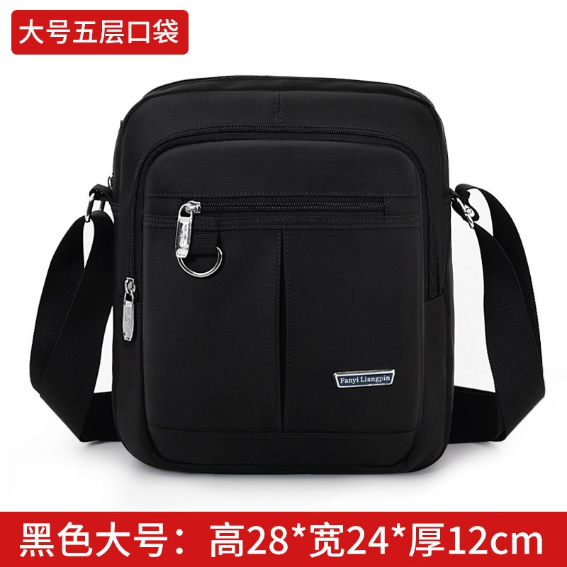 New Nylon Business Shoulder Bag Men'S Bag Outdoor Leisure Men'S Messenger Bag - Image 1
