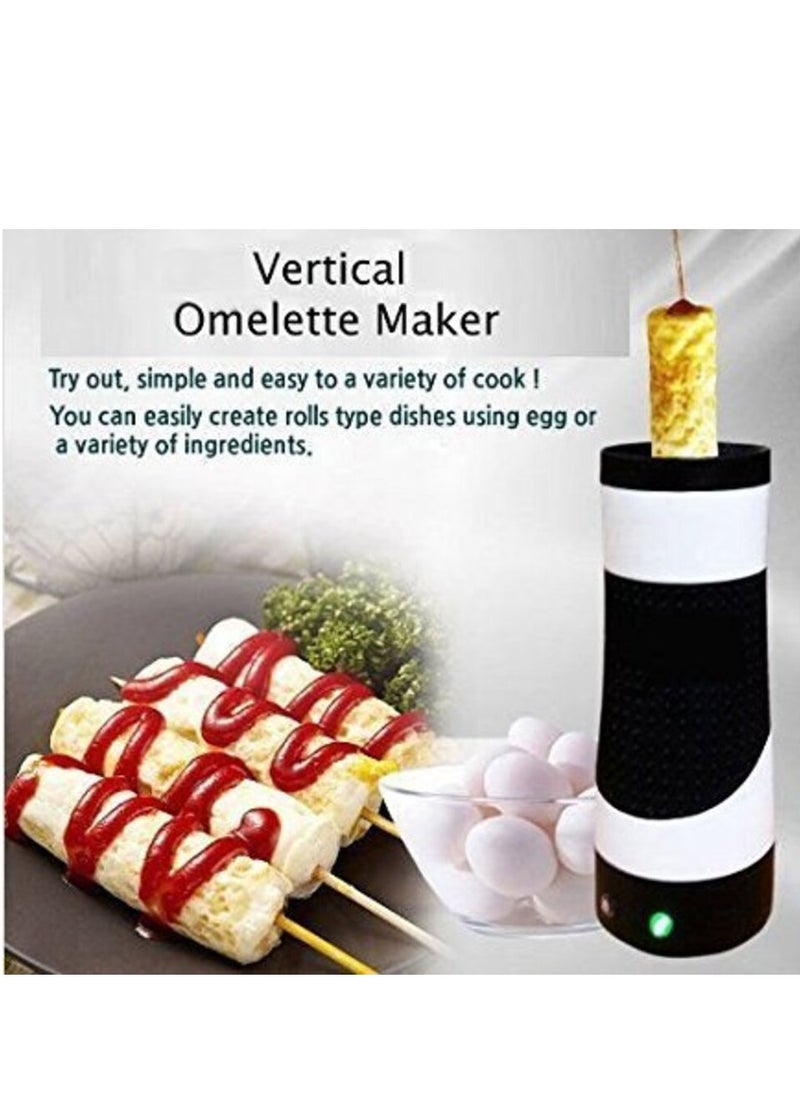 Generic Egg Master  Delicious Eggs In Minutes Stick Egg Roll egg Boiler Grill Snack Fast Food Easy to Use Home (Green)  - Image 1