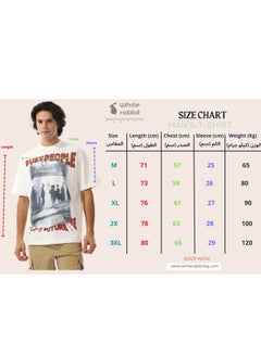 WHITE RABBIT Printed Round Neck T-shirt  - Image 5