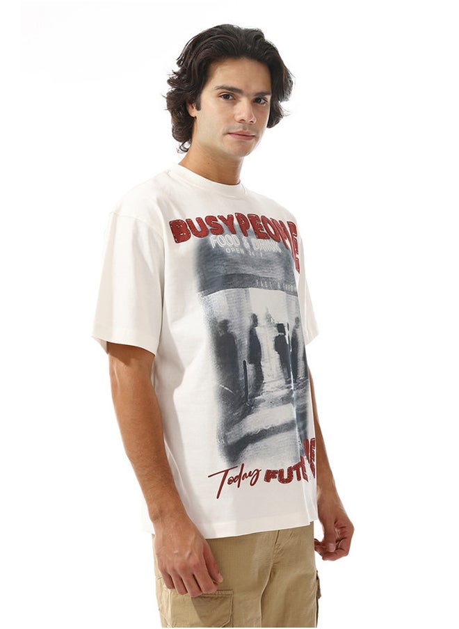 Printed Round Neck T-shirt