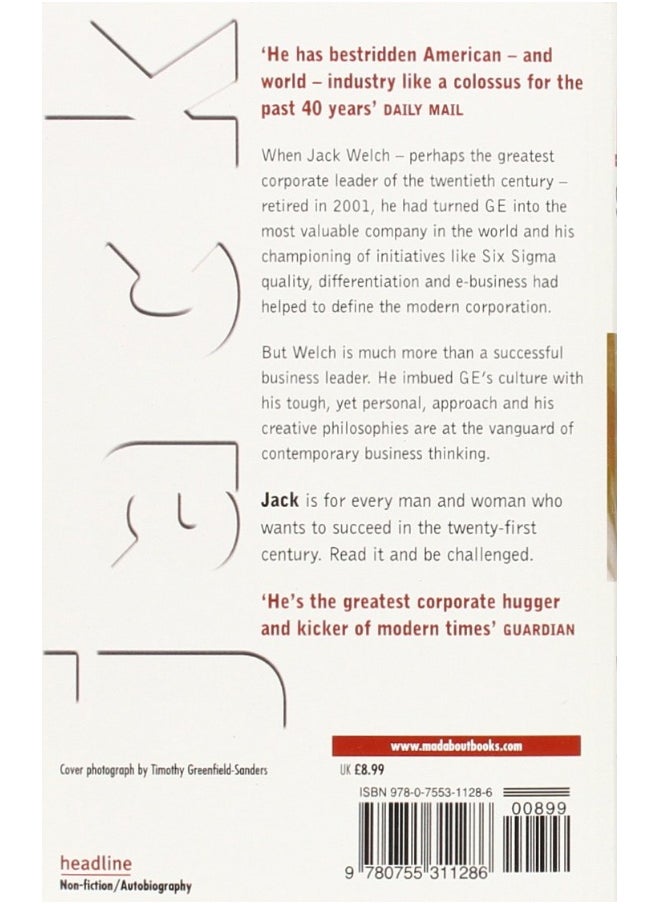 Jack [Perfect Paperback] [Jan 01, 2003] Welch