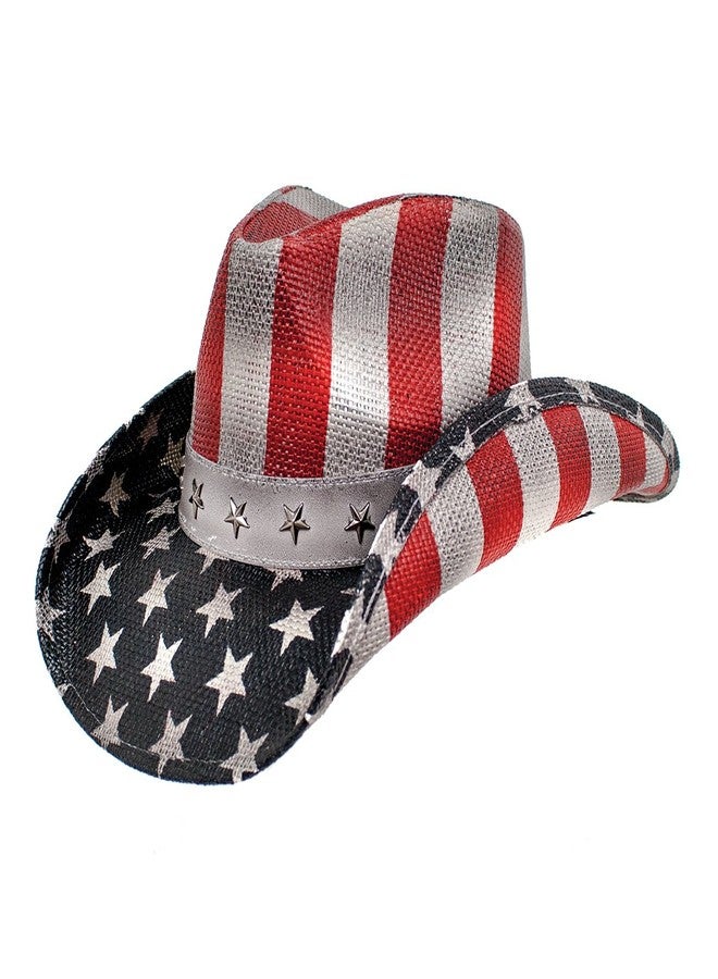 Peter Grimm Justice Drifter Hat - American Flag