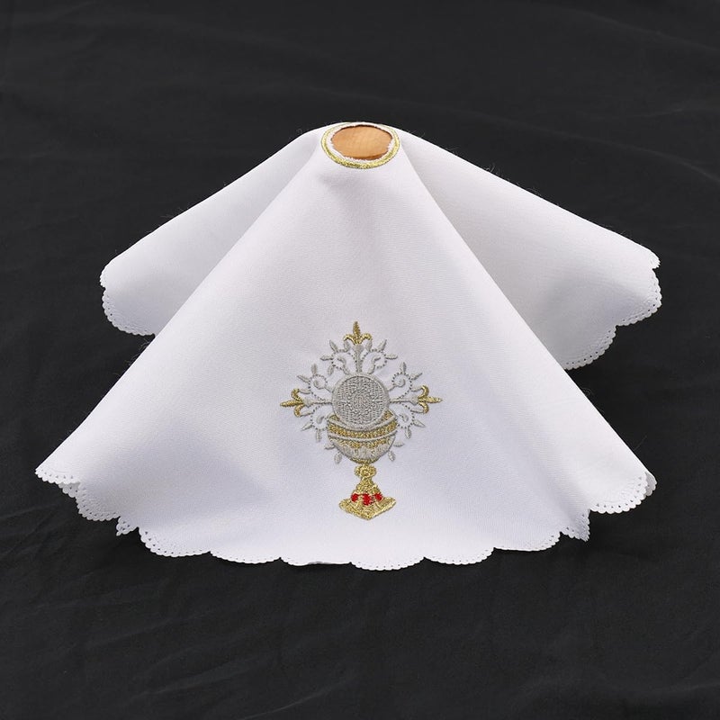 BLESSUME Altar Cloth Chalice Pall Chalice Veil - Image 4