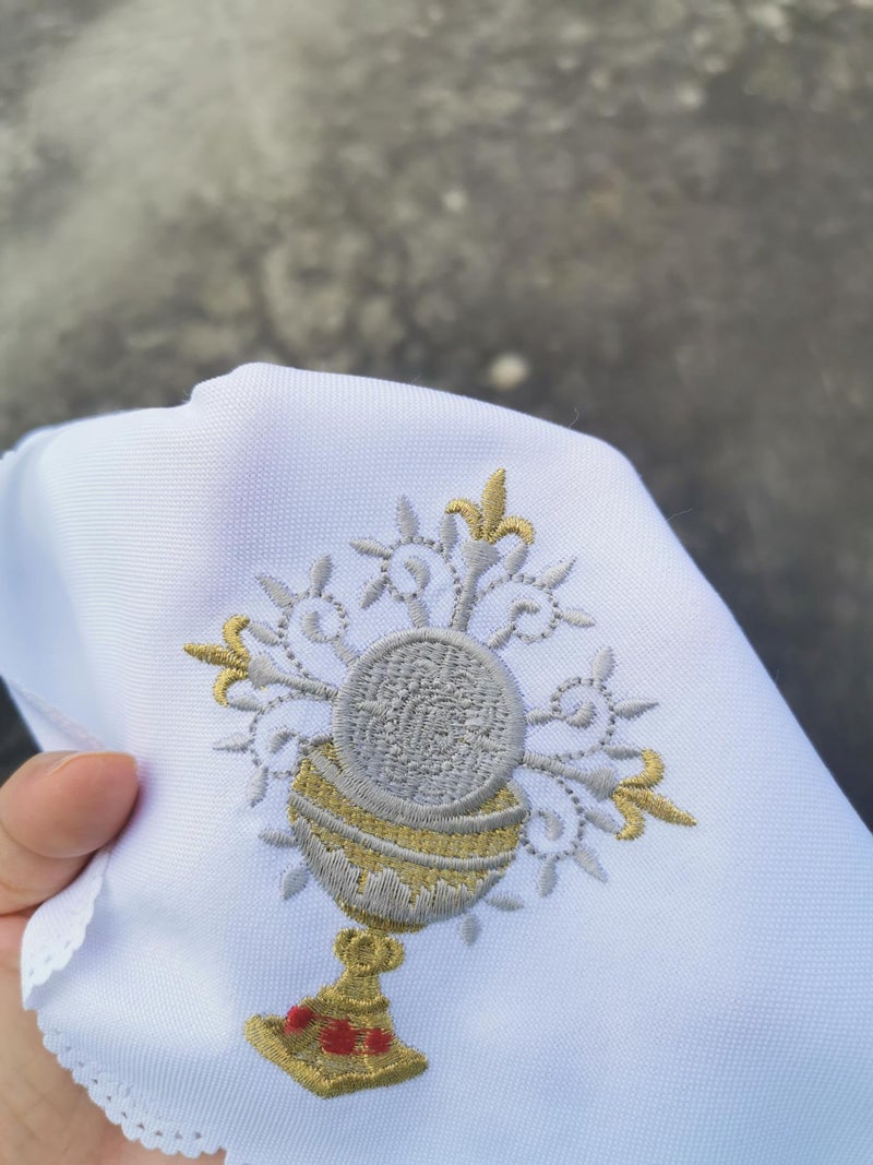 BLESSUME Altar Cloth Chalice Pall Chalice Veil - Image 5