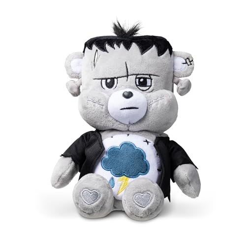 Care Bears Universal Monsters Fun Size Plush Black White Grumpy Bear as Frankenstein - Image 1