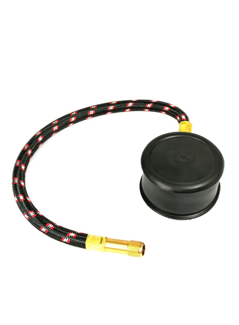 Generic Premium Heavy Duty Tire Air Pressure Gauge with Flexible Hose Air Pump for Tester  - Image 4