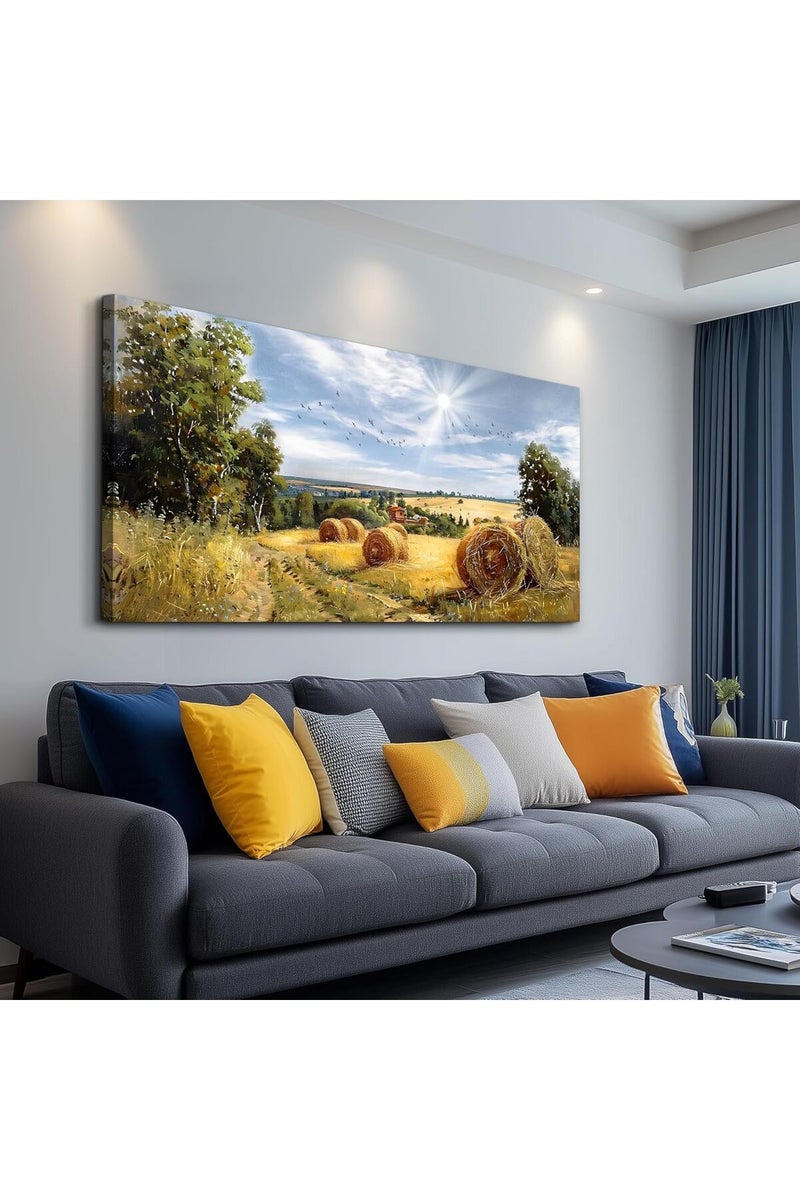 EMODA Beautiful Large Wrap Framed Canvas wall art 60x120 cm – Wall Art Landscape Decor - Image 4