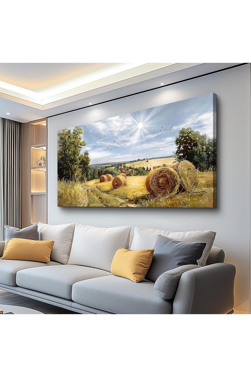 EMODA Beautiful Large Wrap Framed Canvas wall art 60x120 cm – Wall Art Landscape Decor - Image 2