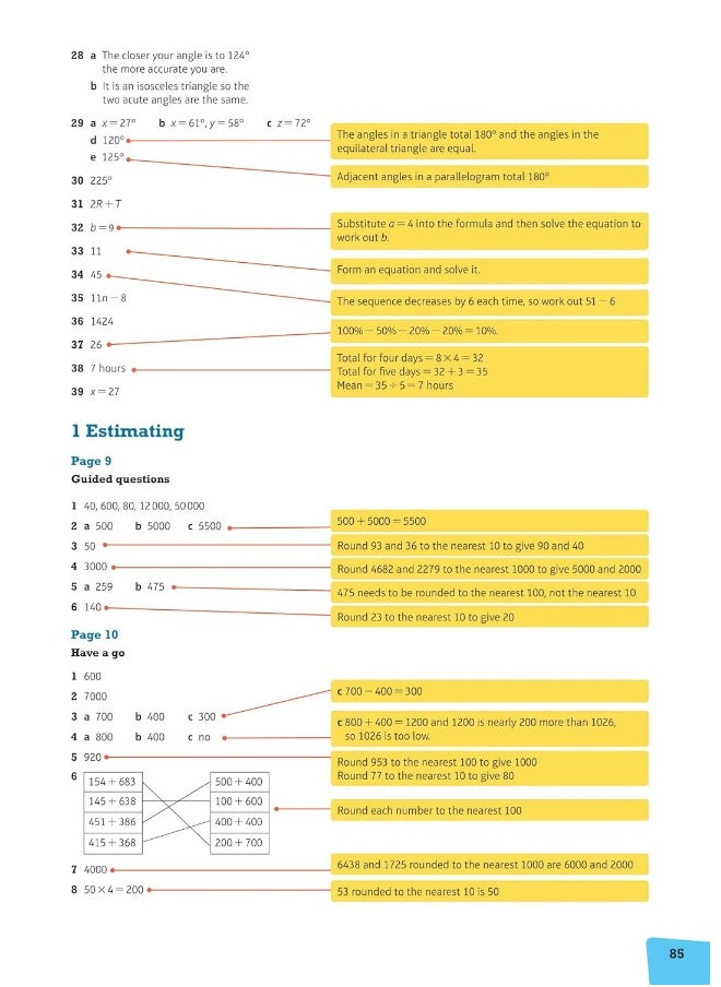 Pearson REVISE 11+ Maths Practice Book 2 for the 2023 and 2024 exams  - Image 3