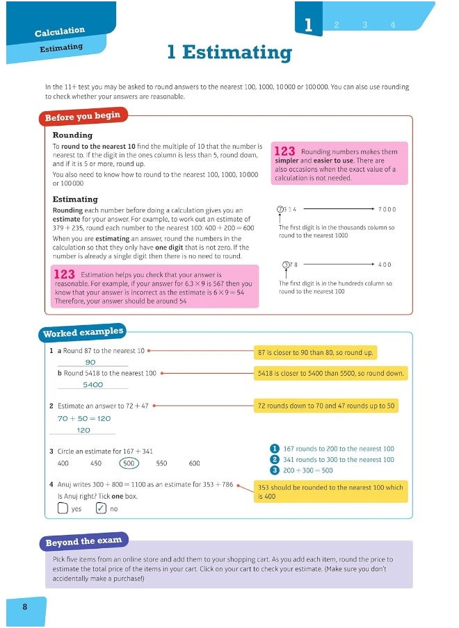 Pearson REVISE 11+ Maths Practice Book 2 for the 2023 and 2024 exams  - Image 5
