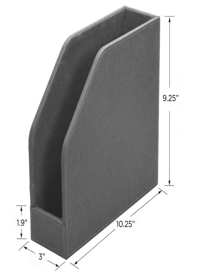 موبايل فيجن حاملات ملفات عمودية من القماش الرمادي من موبايل فيجن - طقم من قطعتين - Image 5