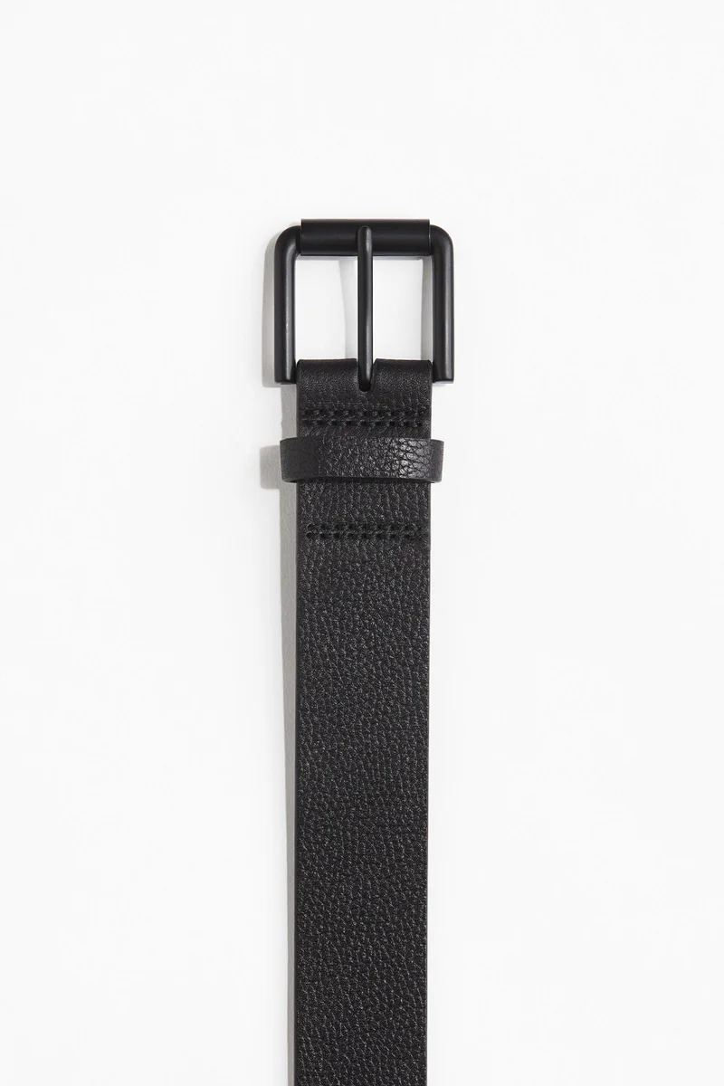 Leather belt