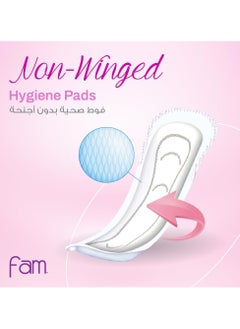 Fam Maxi Comfort Feminine Pads Super, Non Winged, 30+10 Pads Free  - Image 3