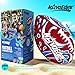 NovaEdge Hydro Water Football 104in Waterproof Pool Football with Real Double Laces Lightweight Grip Ball for Kids Teens Adults Great for Beach Lake Outdoor Games Fun Birthday or Easter Gift - Image 4