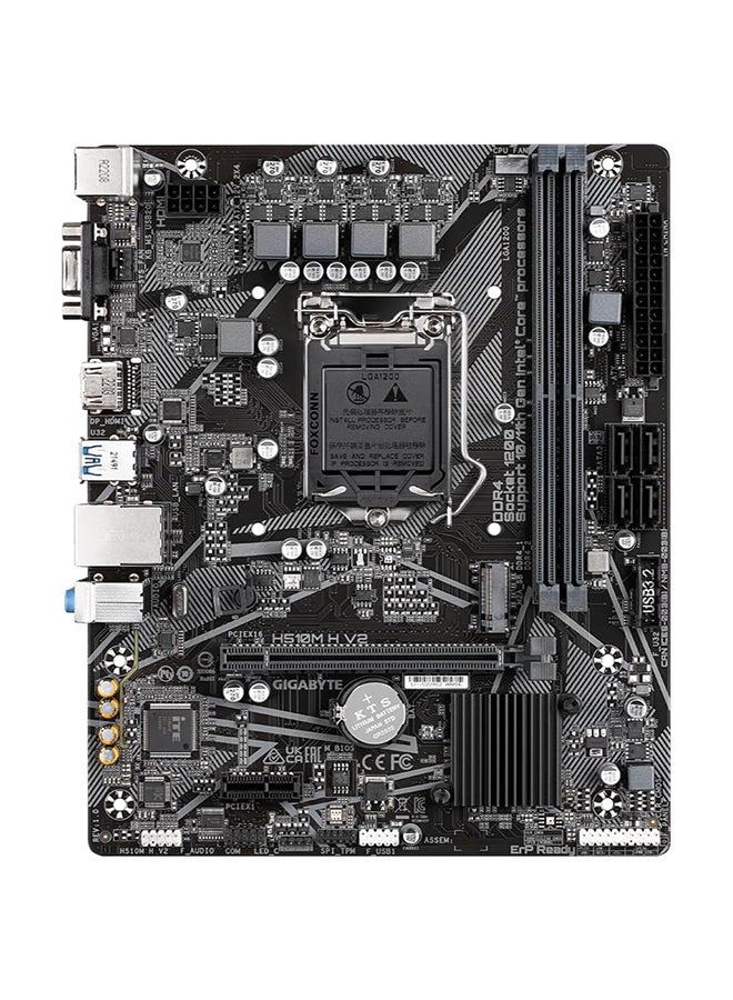 GIGABYTE Renewed - H510M H V2 Black Motherboard - Image 2
