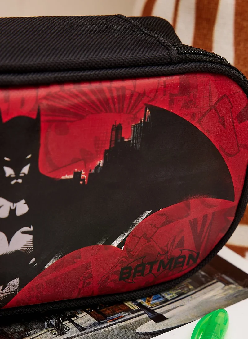 Batman Black Batman Printed Pencil Case
