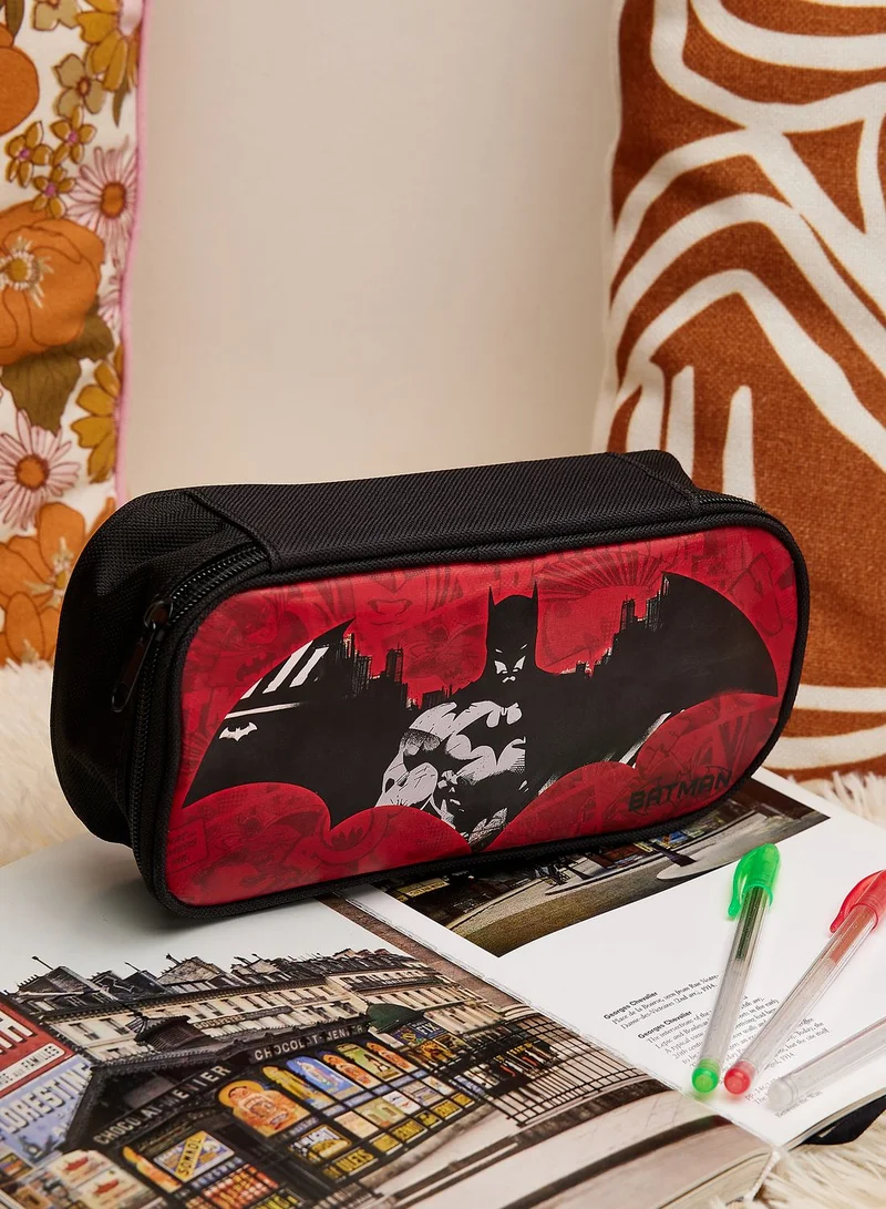 Batman Black Batman Printed Pencil Case
