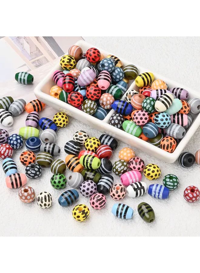 10mm Leopard Beads For DIY Crafts Jewelry Making Keychains And Bag Charms - Image 1