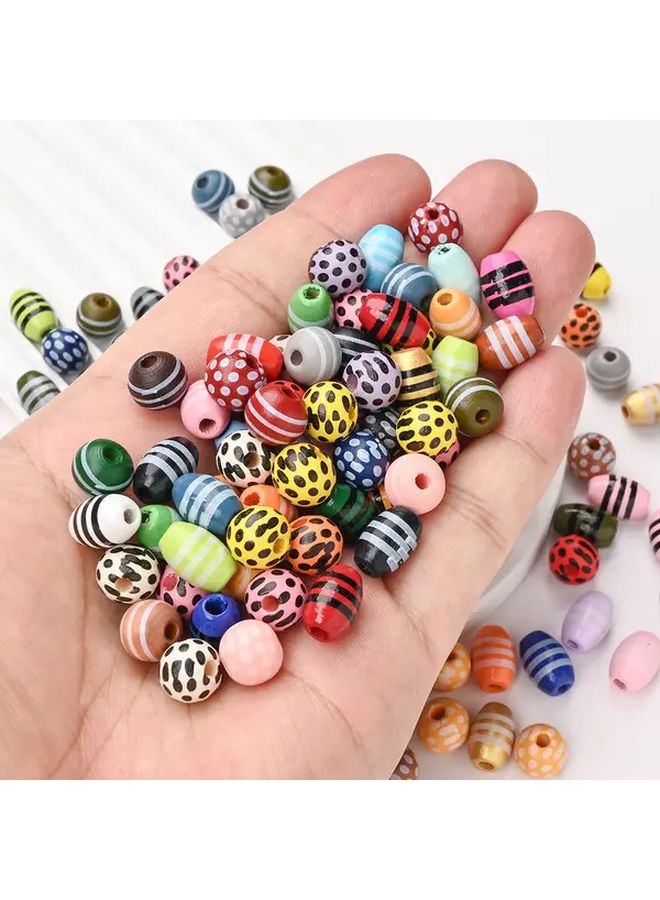 10mm Leopard Beads For DIY Crafts Jewelry Making Keychains And Bag Charms - Image 2